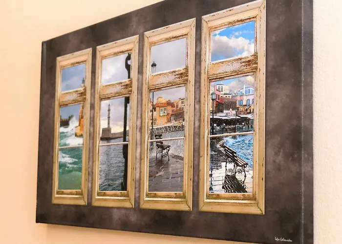 Chania Vintage Escape - Sea View Gem By Old Port